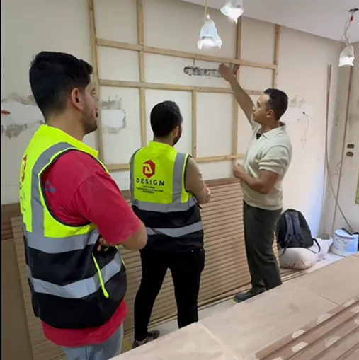 خدمات التنفيذ الفني للتشطيبات